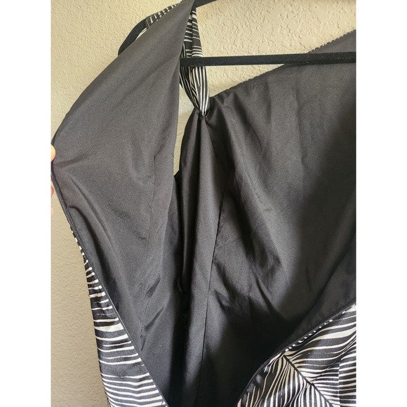 Maggy London Women's Formal Short Sleeve Knot Dress 10 - Picture 7 of 10